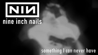 Nine Inch Nails - Something I Can Never Have (Lyrics)