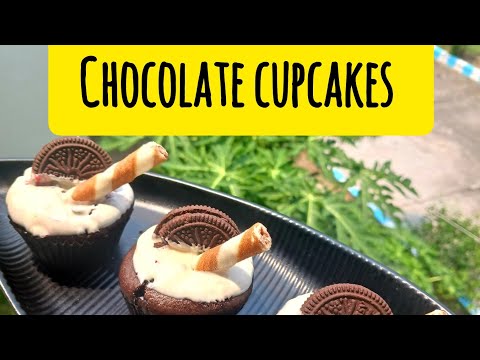 Chocolate coated cupcakes 🎂 very yummy and easy to make 🎂 #tastyrecipes #trendingvideo #viral
