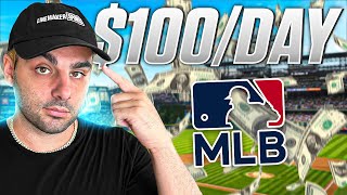 Make $100 A Day On MLB Bets With This Easy To Follow Sports Betting Strategy thumbnail