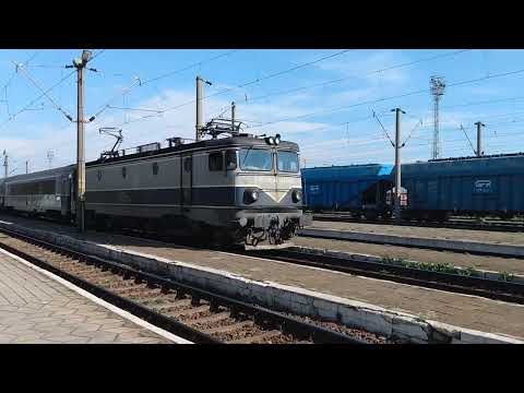 Intrare IR 1541/Iasi-Brasov(via Siculeni) in statia Adjud.