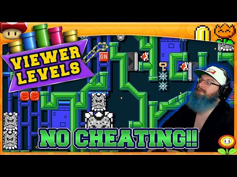 NO CHEATING! | Super Mario Maker 2 Super Viewer Levels with Oshikorosu! [14]