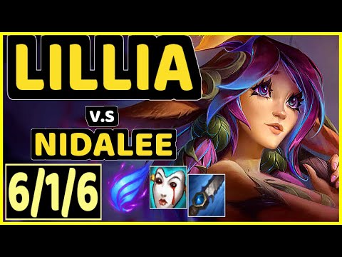 MAXLORE (LILLIA) vs NIDALEE - 6/1/6 KDA JUNGLE CHALLENGER GAMEPLAY - EUW