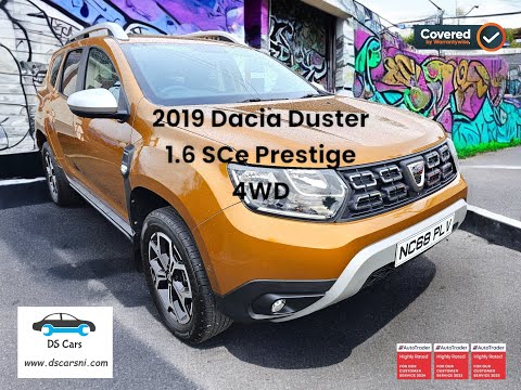 2019 Dacia Duster Prestige SCE 4x4 with only 16,800 miles.