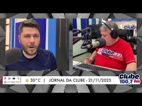 Jornal da Clube - 21/11/2025 - Edição do Almoço