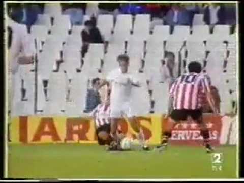 Valencia CF 1   1 CD Logroñes  (Liga 1991-1992)