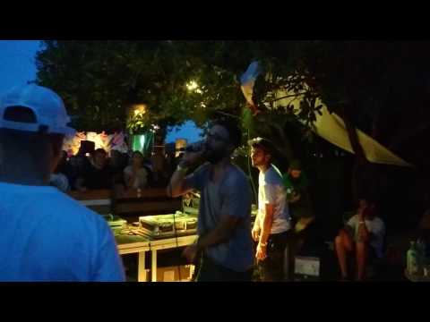 Charlie P & Baltimores freestyle live Zion Garden 2017 After All Sound System reggae france