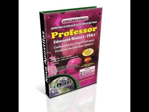 Apostila do Concurso SEE-SP 2014 - Professor PEB l