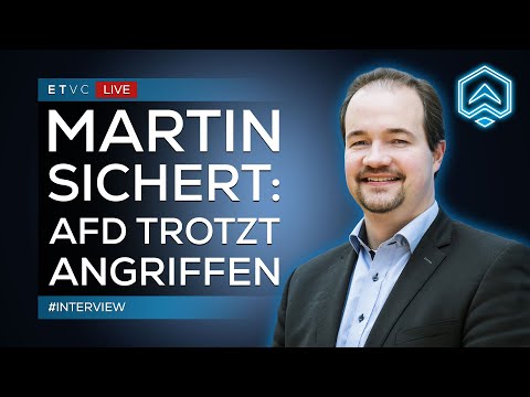 🟥 LIVE | MARTIN SICHERT im #INTERVIEW: "Die AfD trotzt ALLEN Angriffen!"