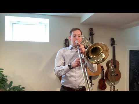 Kopprasch Etude for Trombone No. 1