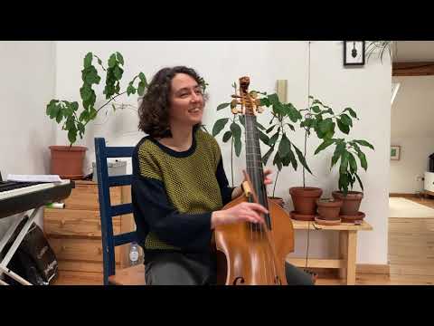 Telemann fantasia no.1 for viola da gamba