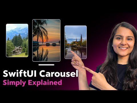 How to make Animated Carousel in SwiftUI | iOS17 thumbnail
