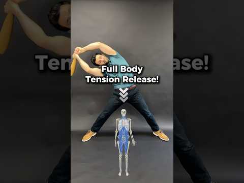 Try this full-body release for the Deep Line of Fascia! #fascialrelease #fascia #mobility #posture