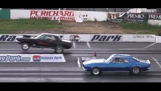 preview picture of video 'DRAG RACING: AMERICAN MUSCLE CARS ENGLISHTOWN NJ'