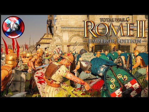 Really BLOODY Close Siege!  3v3-Rome 2 Total War Multiplayer Siege