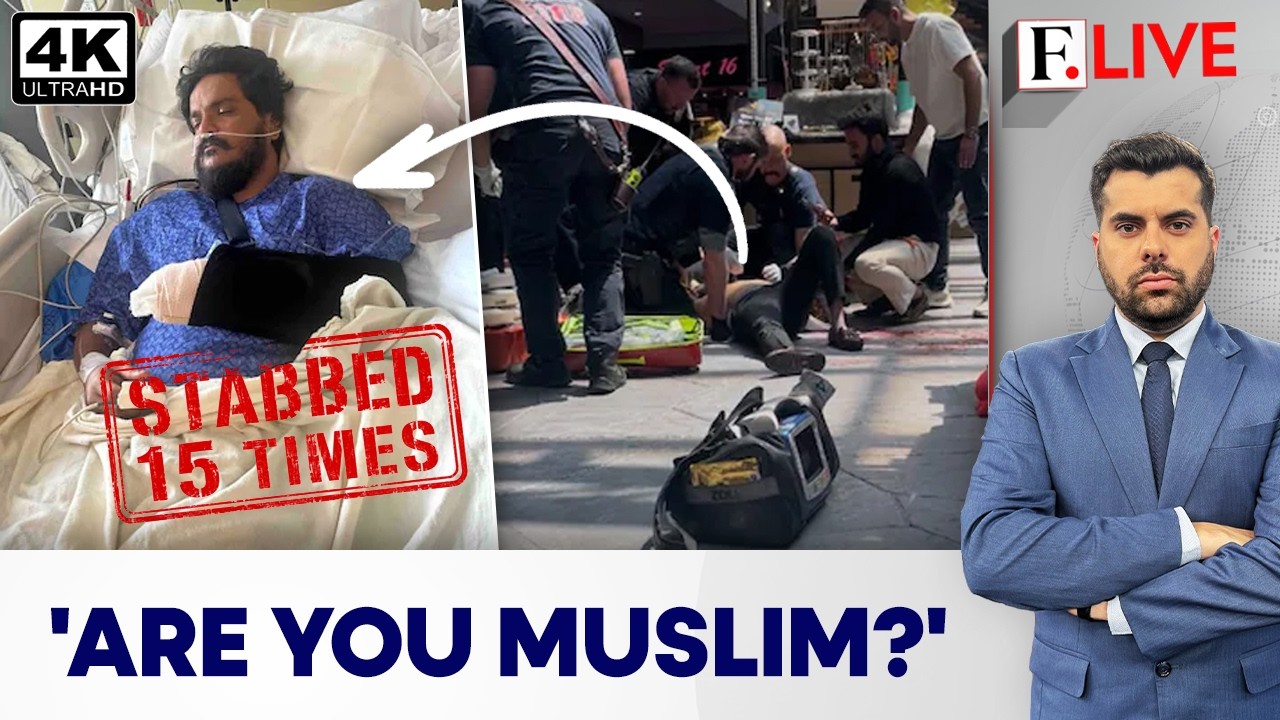 US: Indian-Origin Muslim Worker Stabbed in Utah Hate Attack | Firstpost Live