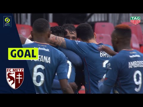 Goal Farid BOULAYA (37' - FC METZ) STADE BRESTOIS 29 - FC METZ (2-4) 20/21