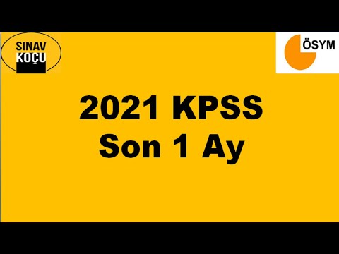 What to do in the last month of KPSS?