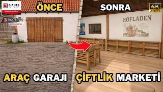 Garajdan Markete! | Çiftlik Marketi Kurma | FS25 Hof Bergmann Rehber S
