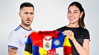 I Surprised Hazard With A Custom Football Shirt