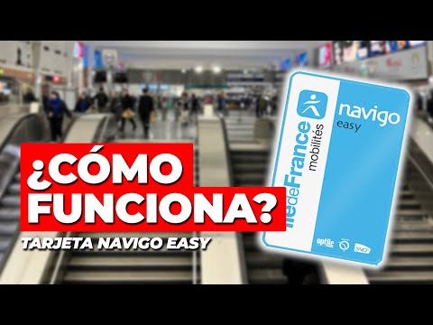 ¿Cómo funciona la tarjeta Navigo Easy en París?