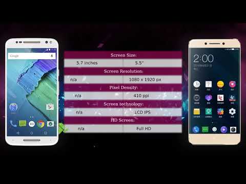 Motorola X Style vs LeEco Le Pro 3 X722 - Phone comparison