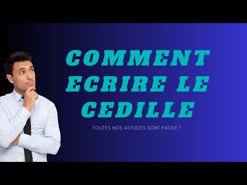 J'ai trouvé comment écrire le cédille ( ç )avec mon clavier !