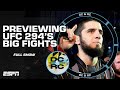 DC & RC Preview UFC 294 + Gilbert Burns stops by to talk Usman vs. Chimaev | ESPN MMA