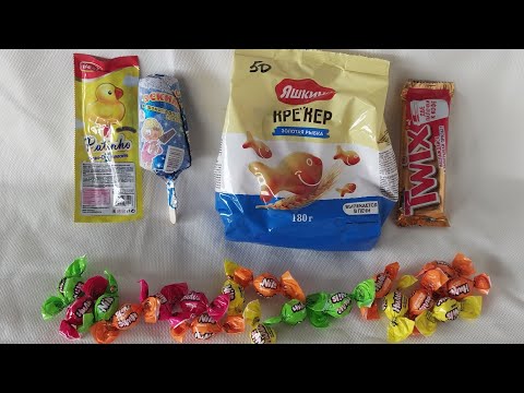Unpacking ASMR sweets#asmrvideo