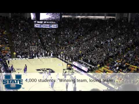 Winning Team, Losing Team! Utah State Men's Basketball! HD 1080P