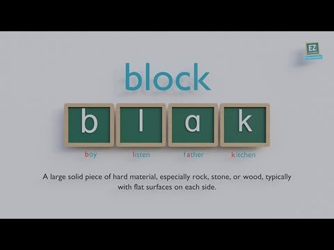 How to pronounce block ?