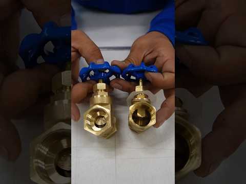 KNOW the DIFFERENCES between a GATE VALVE and a GLOBE VALVE #plumbing #plumber