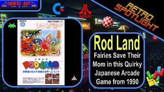 Rod Land - A Cute and Quirky Japanese Arcade Game (Jaleco, 1990)