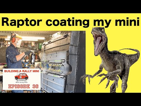 Building a rally classic mini episode 36 Raptor Coat
