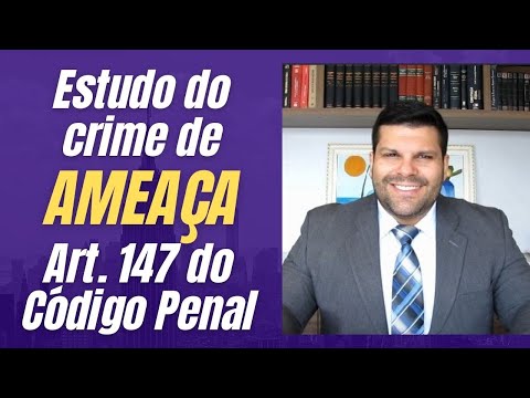 🔴 CRIME OF THREATS: Art. 147 of the Criminal Code