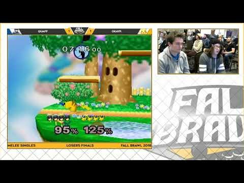 Fall Brawl 2018: OkayP. (Pikachu) vs. Quaff (Marth) - SSBM Singles LF