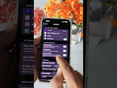 How to Turn Off Automatic App Updates on iPhone! (Save Data & Control Updates)