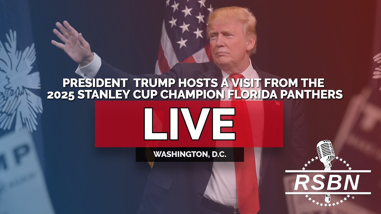 LIVE: President Trump to Host the 2025 Stanley Cup Champion Florida Panthers - 0/15/26