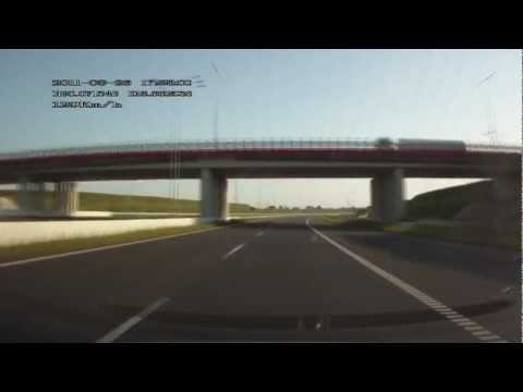 Autostrada A1 Sośnica - Świerklany [HD]