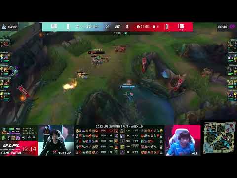 Ale solokills both TheShy and SofM (LNG vs WBG)