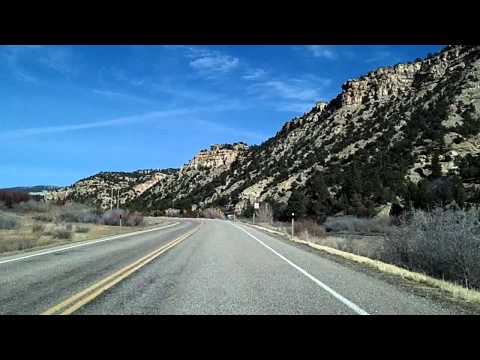 Scenic Utah 12 - Cannonville to Escalante, Utah Time Lapse Drive
