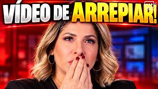 DANIELA LIMA SE EMOCIONA AO VIVO E FAZ DESABAFO SURPREENDENTE SOBRE O JORNALISMO!