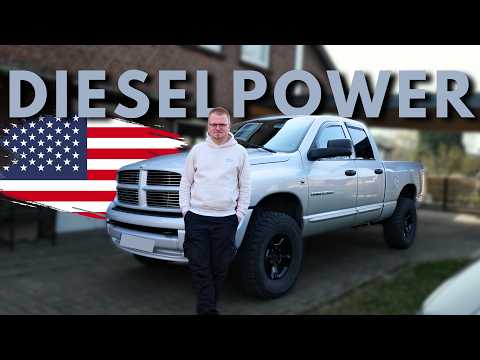 5.9 Liter Hubraum! Fahrt im Dodge RAM 2500 mit Cummins Diesel