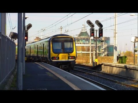 Irish Rail 29000 Class DMU number 29413 - Dun Laoghaire Station, Northbound