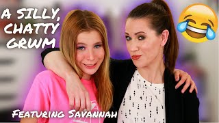 A Silly Chatty Get Ready With Us | Playing With New Products