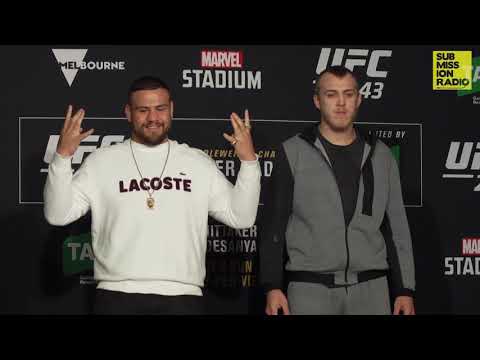 UFC 243 Media Day Staredowns