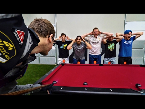 Pool Trick Shots 2 |  Dude Perfect