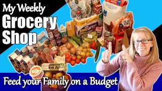Weekly Grocery Shop 2024 / How to Feed your Family on a Budget