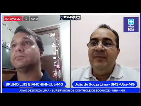 MOMENTO SAÚDE DIRETO DE NOSSOS ESTUDIOS - COM BRUNO BIANCHINI E JOÃO DE SOUZA LIMA SMS - UBÁ - MG