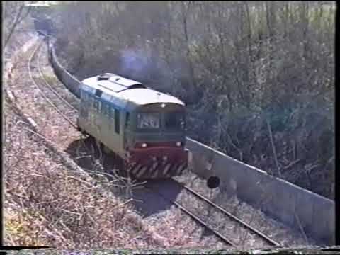 Quell'ultimo treno da Carrù-Clavesana a Mondovì aprile 1996