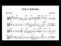 Freddie Hubbard- You're my Everything (Solo Transcription)